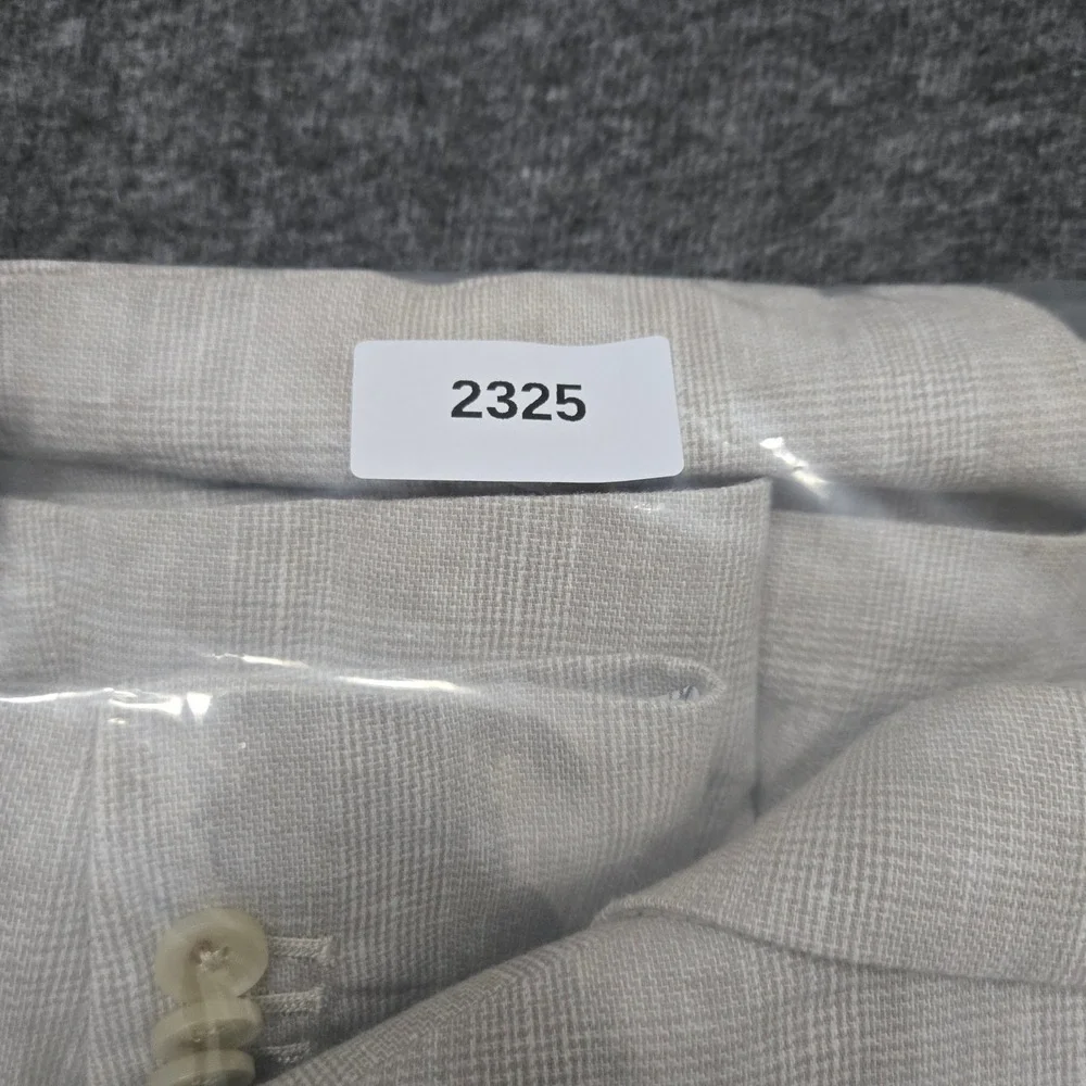 Banana Republic Linen Blend Blazer Mens 42S Coastal Quiet Luxury Wedding Preppy